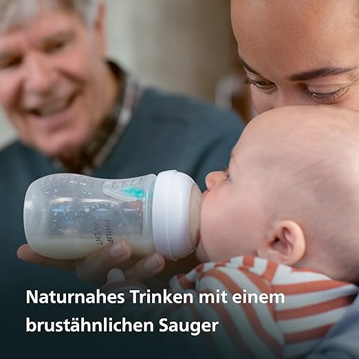 Philips Avent Natural Response Flasche mit AirFree Ventil 1m+ / 260 ml
