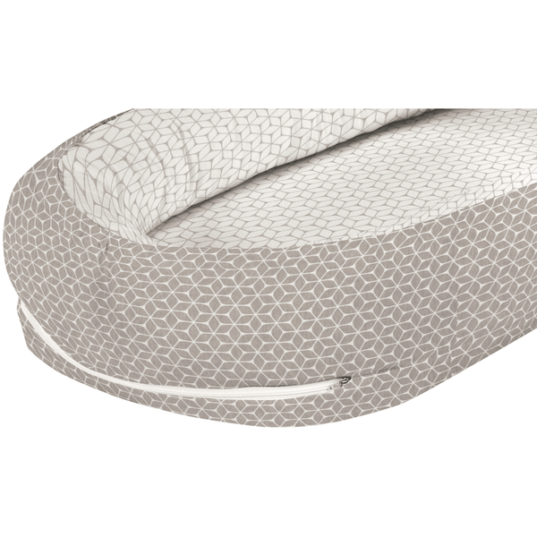 Alvi Schlummer-Nestchen Graphic taupe
