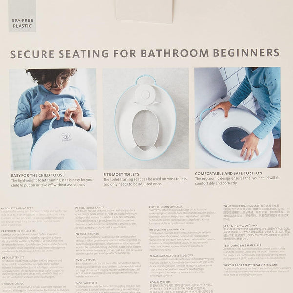 BabyBjörn Toilettensitz, Weiß/Türkis