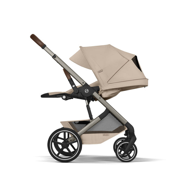 Cybex Balios S Lux mit Fold Cot 6in1 Set Almond Beige (Vorbestellung)