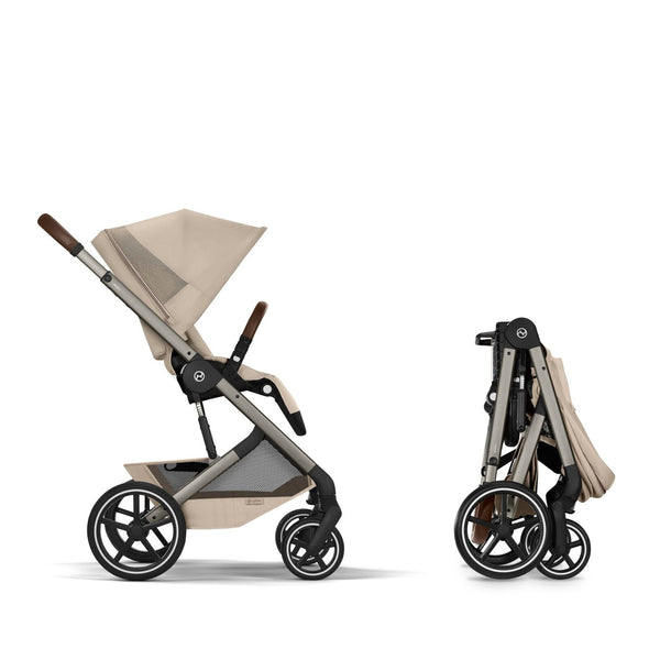 Cybex Balios S Lux mit Fold Cot 6in1 Set Almond Beige (Vorbestellung)