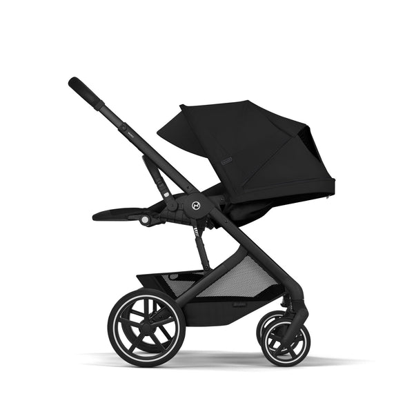 Cybex Balios S Lux mit Fold Cot 6in1 Set Moon Black (Vorbestellung)