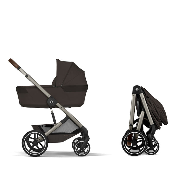 Cybex Balios S Lux mit Fold Cot 6in1 Set Chocolate Brown (Vorbestellung)