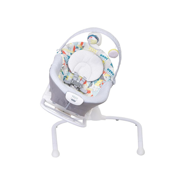 Graco elektrische Wippe Duet Sway 2in1 Patchwork