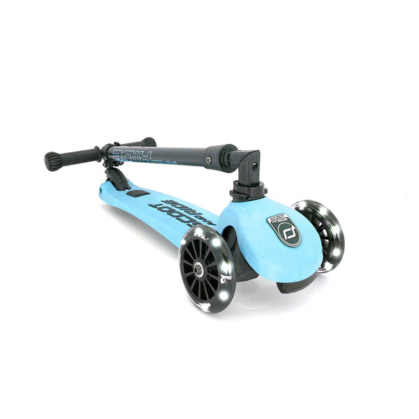 Scoot&Ride Highwaykick 3 LED Blueberry