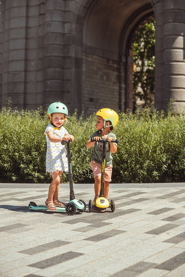 Scoot&Ride Highwaykick 3 LED Blueberry
