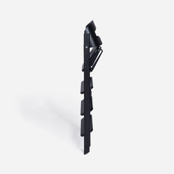 KAOS Klapp Hochstuhl aus Holz, klappbar Oak Black
