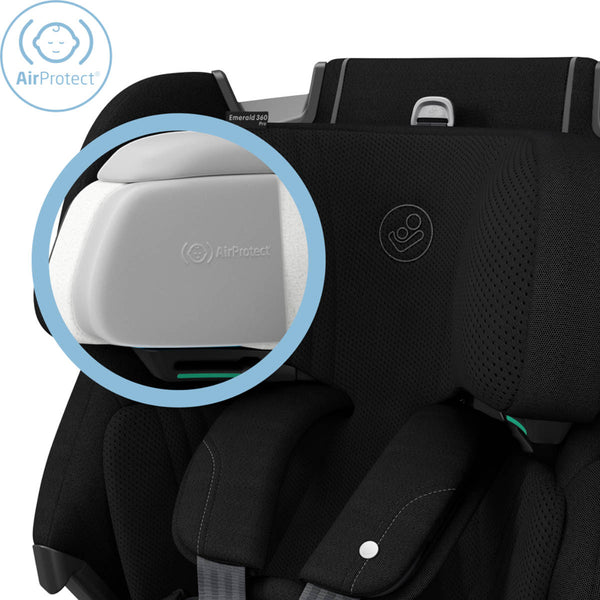 Maxi Cosi Emerald 360 Pro Kindersitz (0-12 Jahre) Authnetic Black