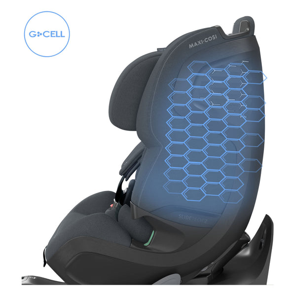 Maxi Cosi Pearl XL Slide Pro i-Size (3M-12J) Authentic Graphite