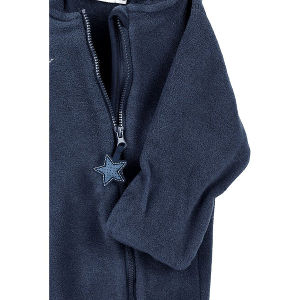 Overall aus Melangefleece Dunkelgrau / Größe 56