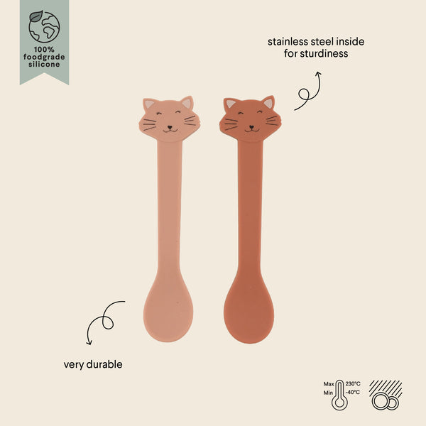 Trixie Silikon Löffel 2-pack - Frau Katze