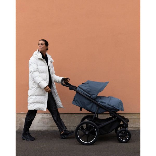 Thule Elements High Performance Fußsack M/L (für Kinderwagen & Fahrradanhänger) Black