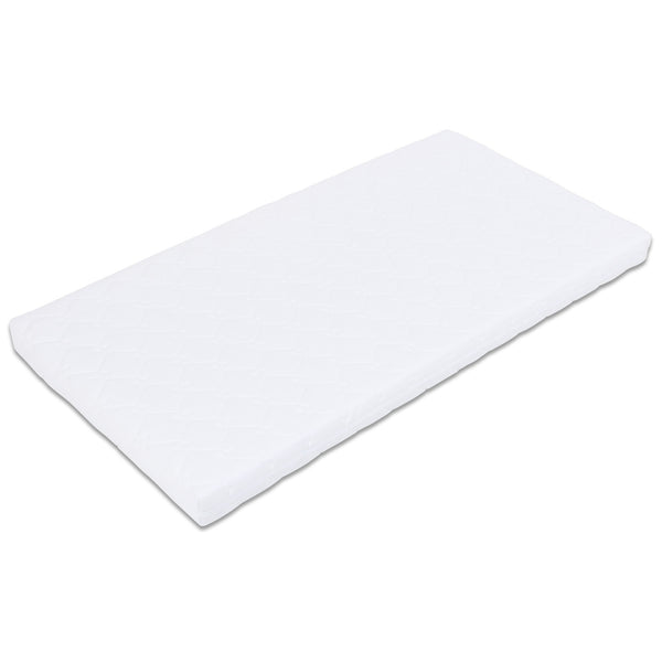 Babybay Kinder-, Baby- und Beistellbett All in One 70x140, weiß lackiert + Matratze