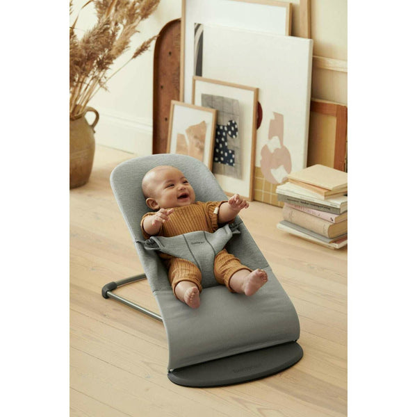 BabyBjörn Babywippe Bliss 3D Jersey Hellgrau