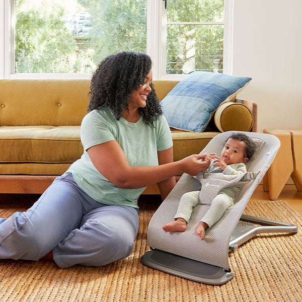 ErgoBaby 3in1 Evolve Bouncer Mesh Light Grey