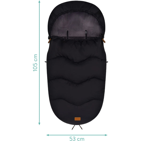 Fußsack Ogre Schwarz
