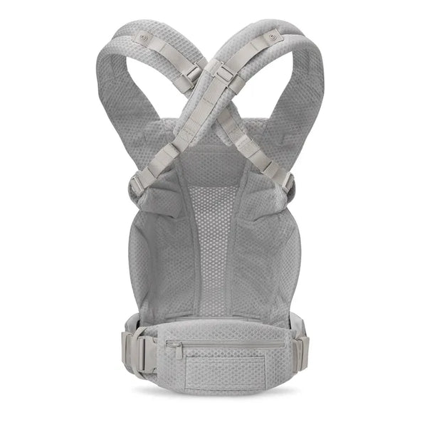Omni Deluxe Babytrage Pearl Grey Mesh