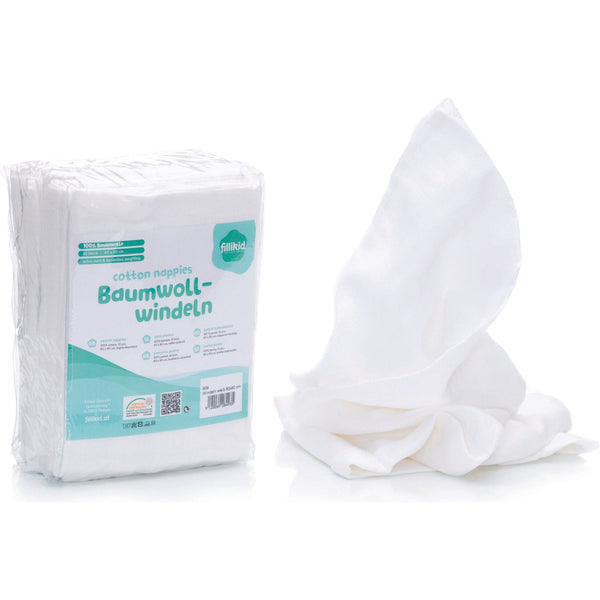 Baumwollwindeln (10 Stück)