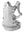 BabyBjörn Harmony Babytrage Gewebt, Light Grey Melange