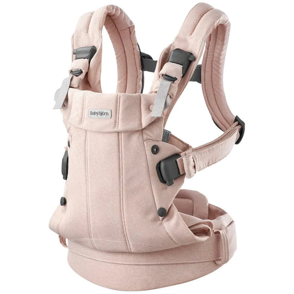 BabyBjörn Harmony Babytrage Gewebt, Light Pink Melange