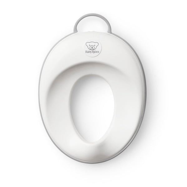BabyBjörn Toilettensitz, Weiß/Grau
