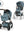 Cybex Balios S Lux mit Fold Cot 6in1 Set Stormy Blue (Vorbestellung)