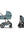 Cybex Balios S Lux mit Fold Cot 6in1 Set Stormy Blue (Vorbestellung)