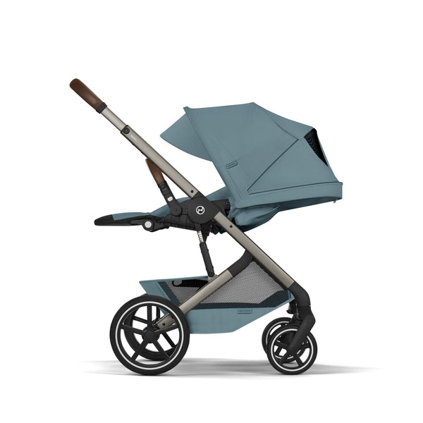 Cybex Balios S Lux mit Fold Cot 6in1 Set Stormy Blue (Vorbestellung)