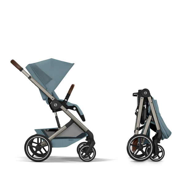 Cybex Balios S Lux mit Fold Cot 6in1 Set Stormy Blue (Vorbestellung)