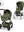 Cybex Balios S Lux mit Fold Cot 6in1 Set Moss Green (Vorbestellung)