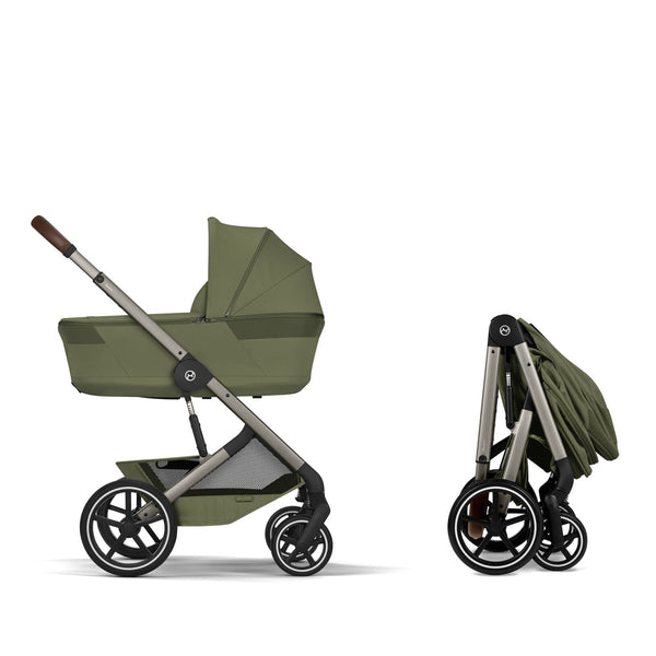 Cybex Balios S Lux mit Fold Cot 6in1 Set Moss Green (Vorbestellung)