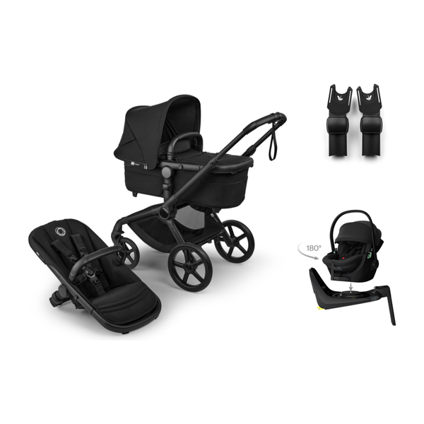 Bugaboo Fox 5 Renew Heritage Black 5in1 Set (Thule Testsieger)
