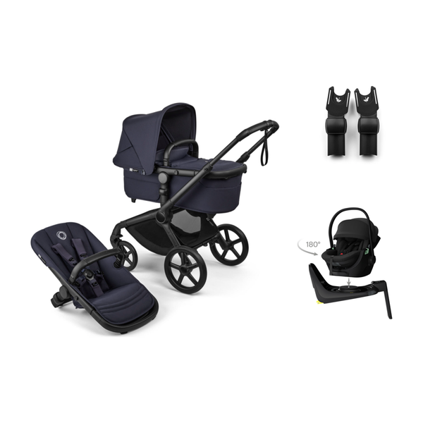 Bugaboo Fox 5 Renew Deep Indigo 5in1 Set (Thule Testsieger)