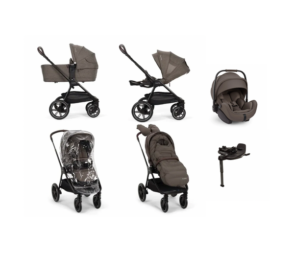 Nuna TRIV LX 9in1 Set – Chestnut (Base Curv) Vorbestellung