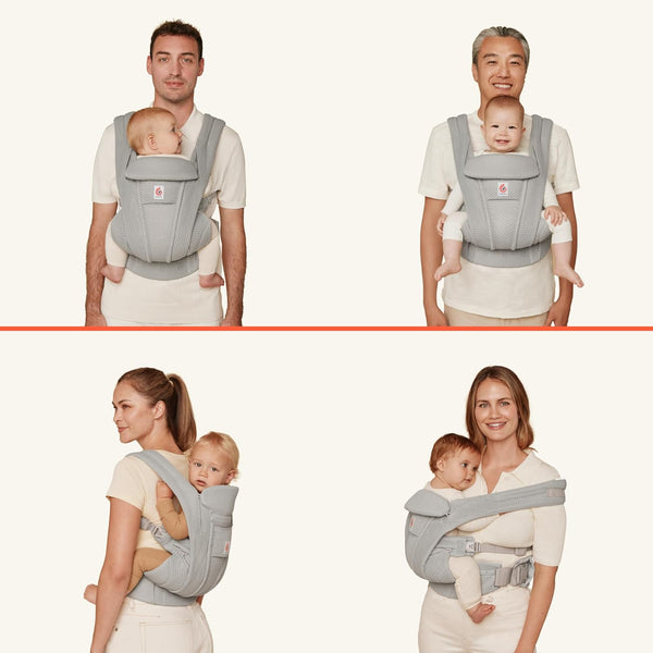 Omni Deluxe Babytrage Camel Mesh