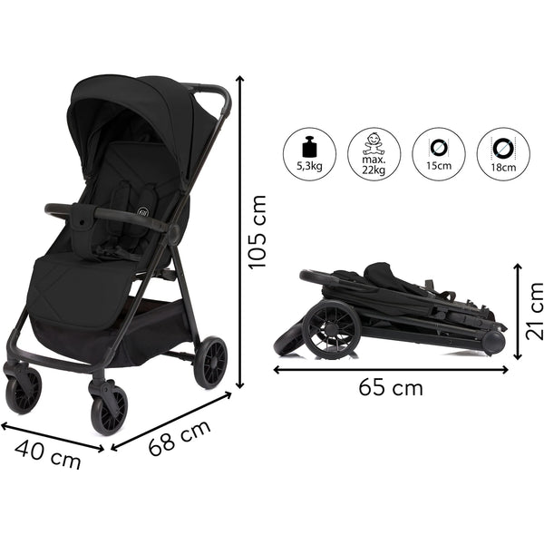 Fillikid Milo Buggy Black