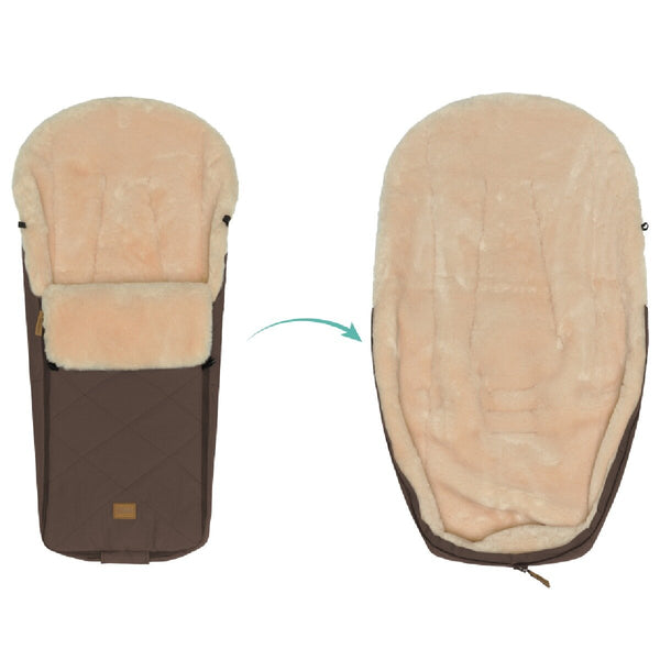 Fillikid Winterfußsack Vegan Comfort Braun