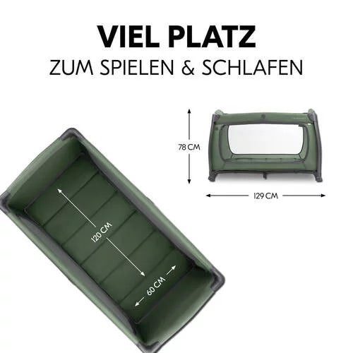 Hauck Play N Relax Center Dark Green