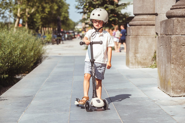 Scoot&Ride Highwaykick 3 LED Ash