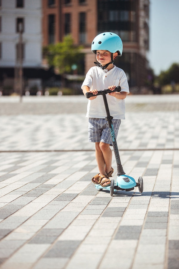 Scoot&Ride Highwaykick 3 LED Blueberry