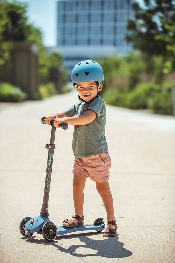 Scoot&Ride Highwaykick 3 LED Steel