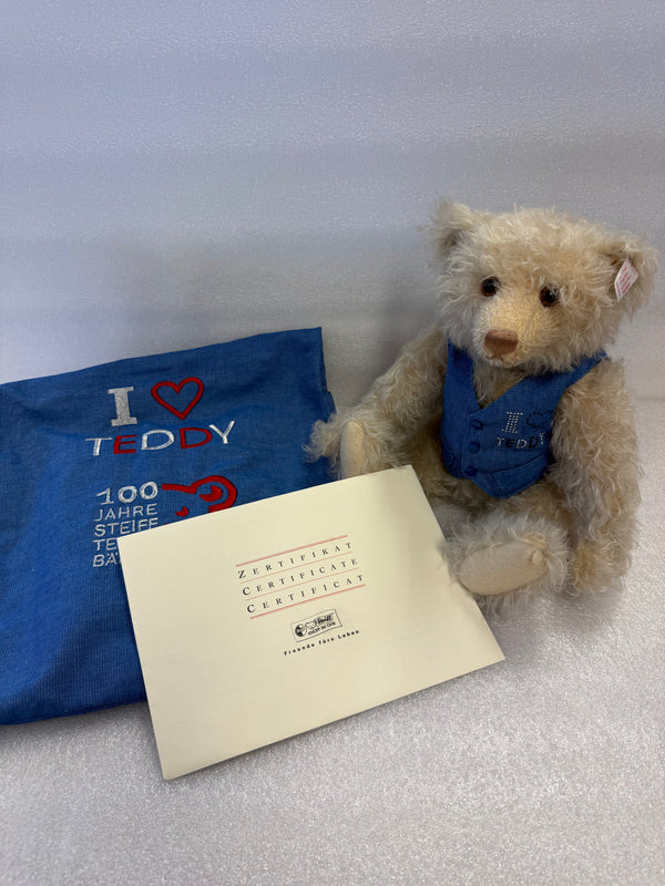Steiff Teddybär Swarovski (100 Jahre Steiff Teddybären)