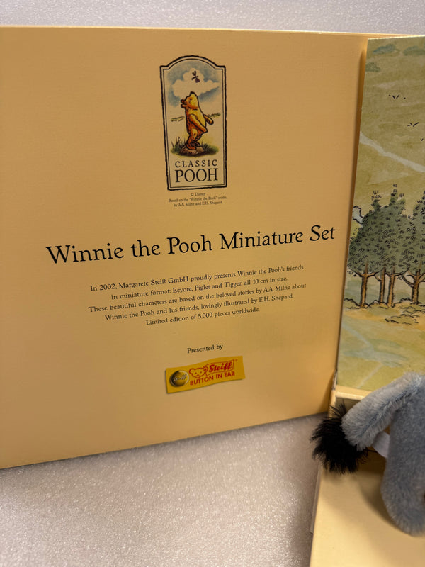 Steiff Winnie the Pooh Miniature Set