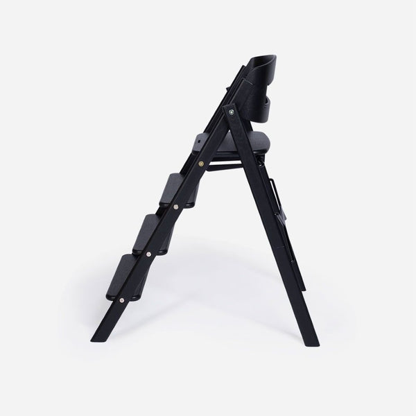 KAOS Klapp Hochstuhl aus Holz, klappbar Oak Black