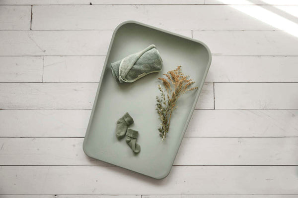 Leander Matty Wickelauflage Sage Green