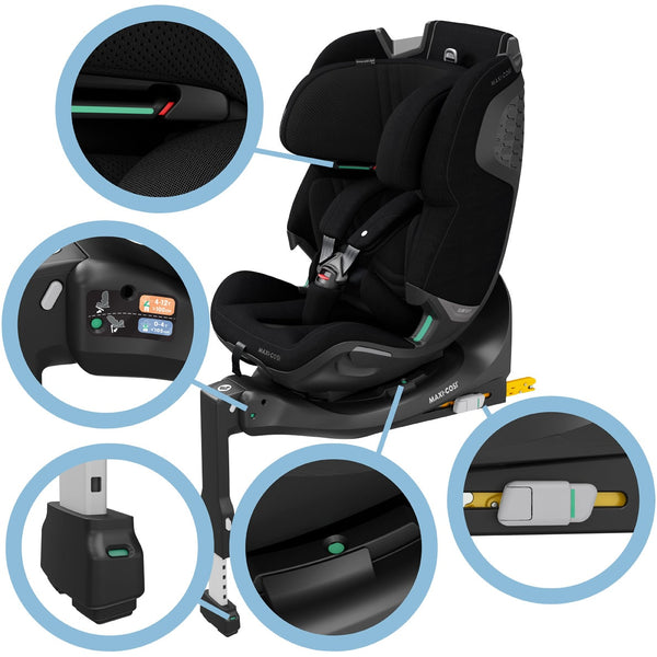 Maxi Cosi Emerald 360 Pro Kindersitz (0-12 Jahre) Authentic Truffle