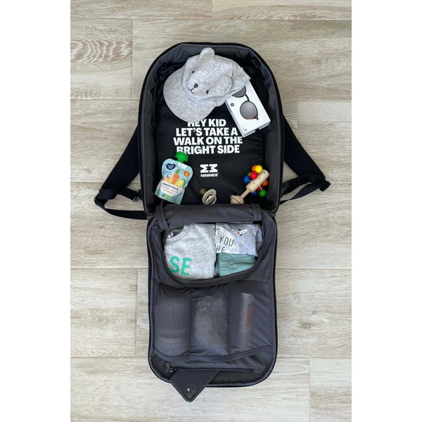 Minimeis Hero Elternrucksack Black
