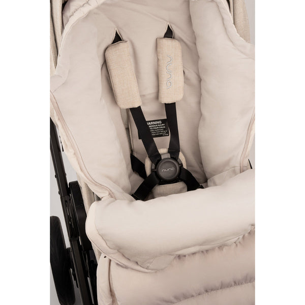 Nuna Winter-Zubehör aus Merinowolle (Fußsack & Handschuhe) Biscotti