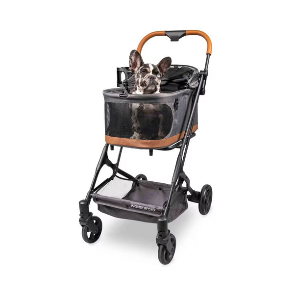 Wonderfold P2 Pet Stroller Grau