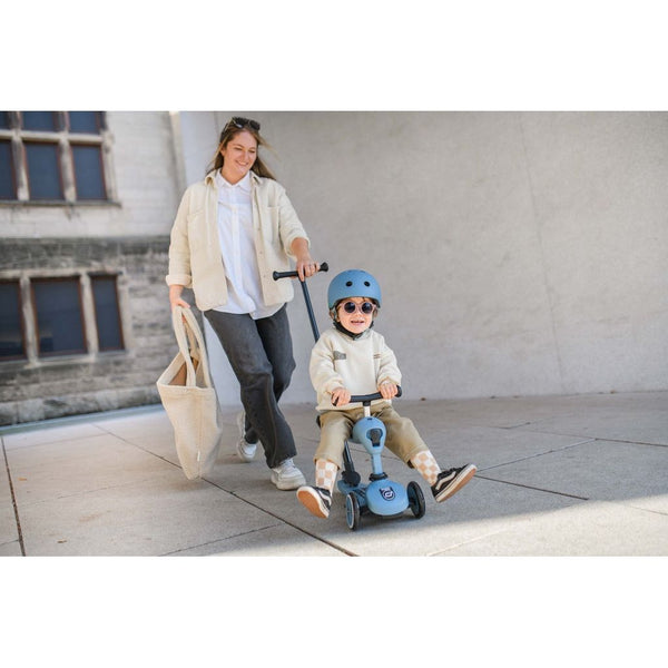 Scoot & Ride Highwaykick 1 Push and Go Steel